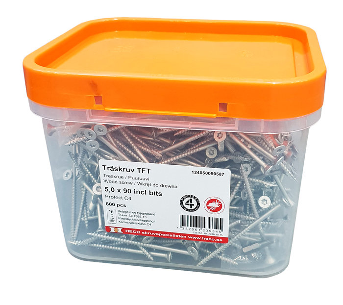 Treskrue TFT 5,0x90 - 600 stk.