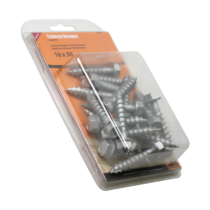Treskrue Protect 4 10 x 50 mm - 20 stk.