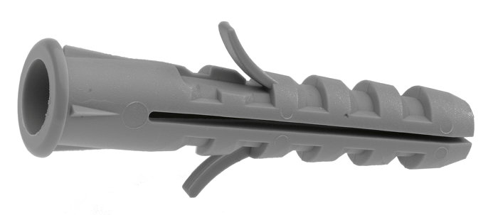 Nylonplugg 5 x 25 mm - 10 stk.