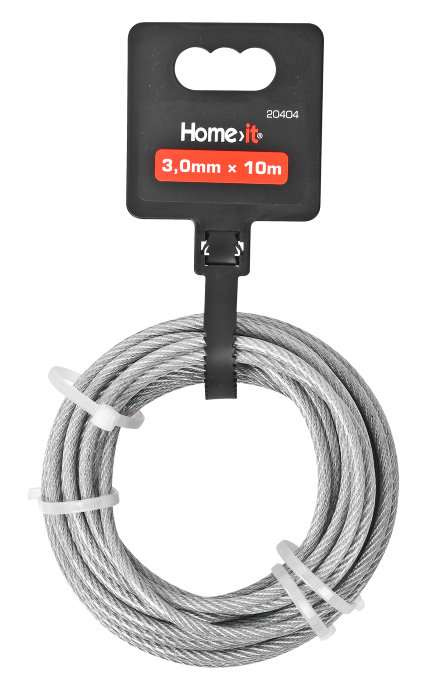 Stålvaier 3 mm x 10 meter