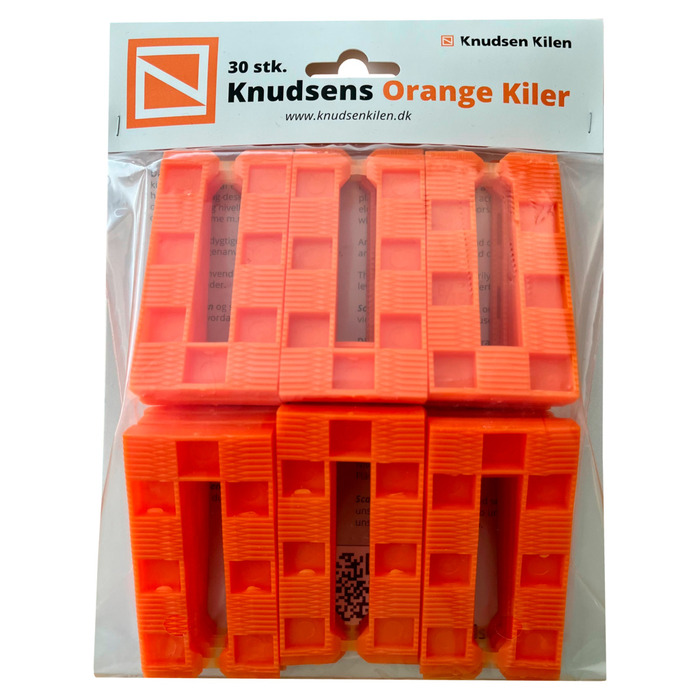Oransje kile - 30 stk
