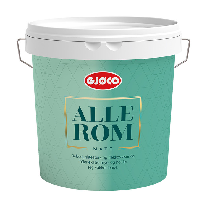 Gjøco Alle Rom veggmaling matt 2,7 liter - Myrull 333