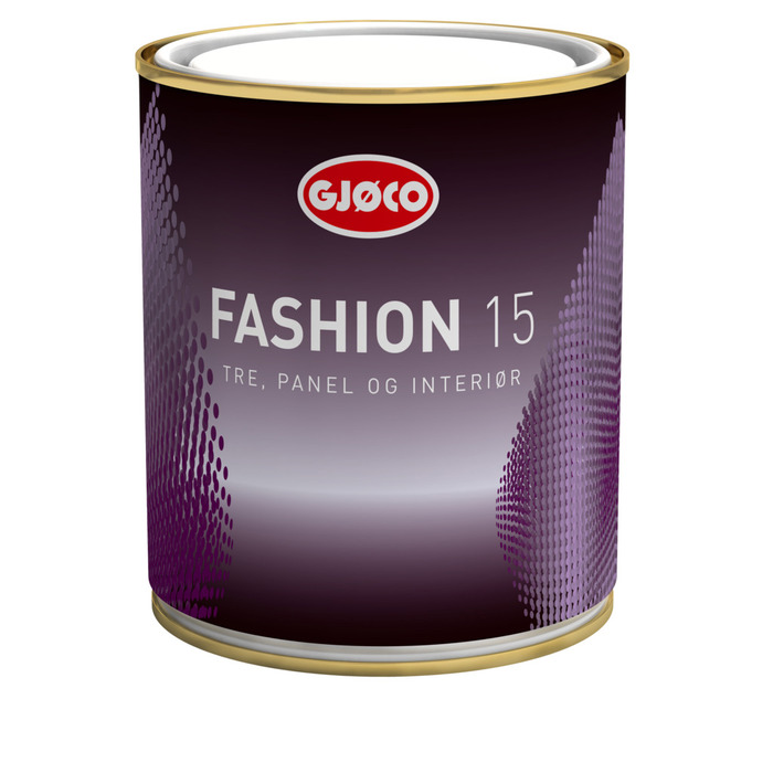 Gjøco Fashion 15 silkematt oljemaling 0,68 liter - Perlehvit 351