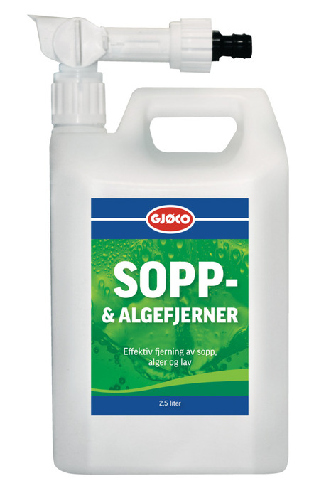 Sopp- og Algefjerner 2,5 liter - Gjøco