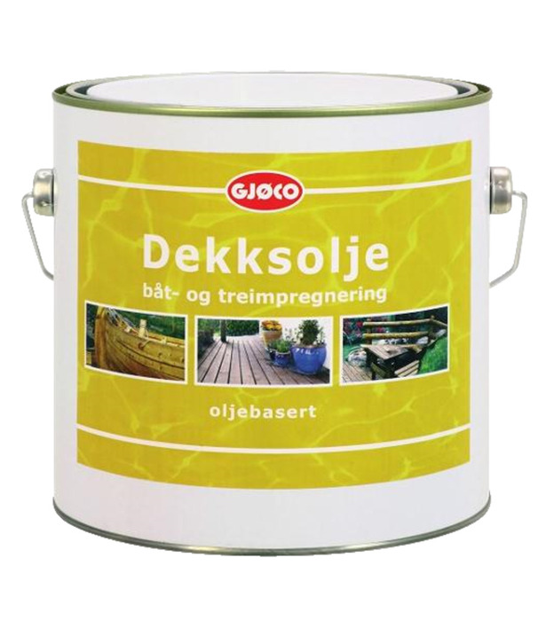Dekksolje 3 liter - Gjøco