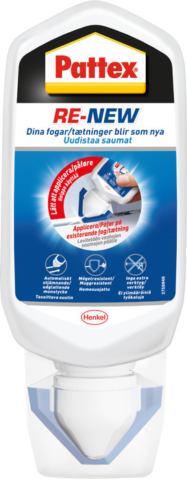 Pattex silikonfugefornyer hvit 80 ml