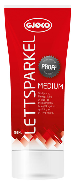 Proff lettsparkel medium 400 ml - Gjøco