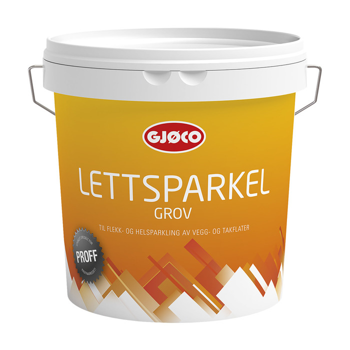 Gjøco Proff Lettsparkel grov 3 liter