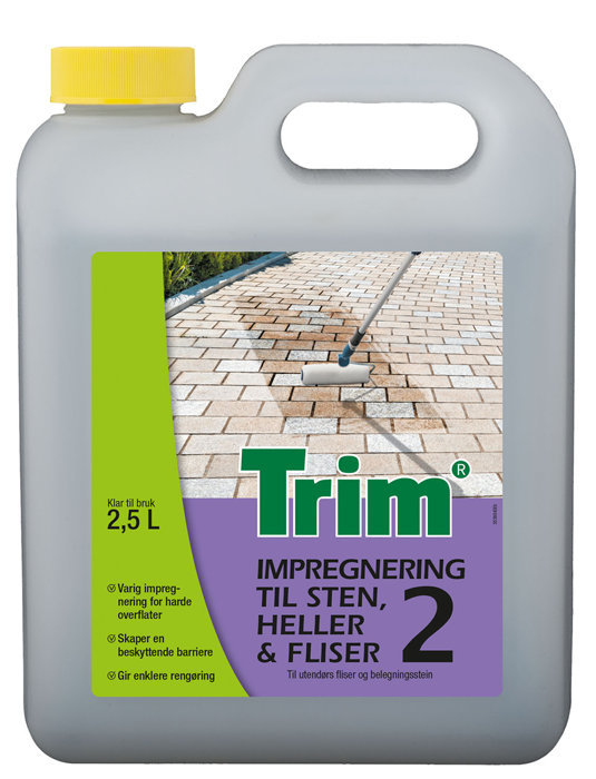 Trim impregnering til stein og flis 2,5 liter