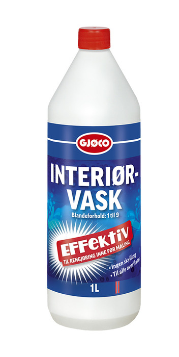 Gjøco Interiørvask 1 liter