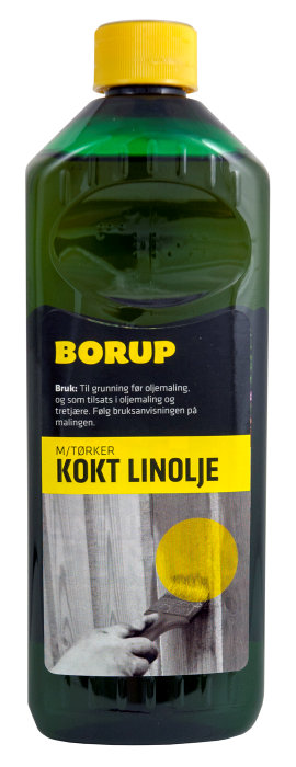 Borup kokt linolje m/tørker 500 ml