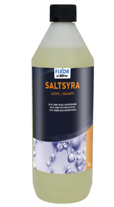 Saltsyre 30% 1 liter FIXOR