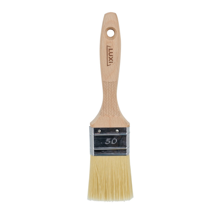 Flatpensel med trehåndtak 50 mm – Luxi
