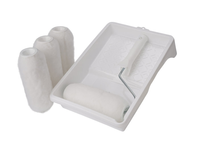 Malerullsett 18 cm 6 deler