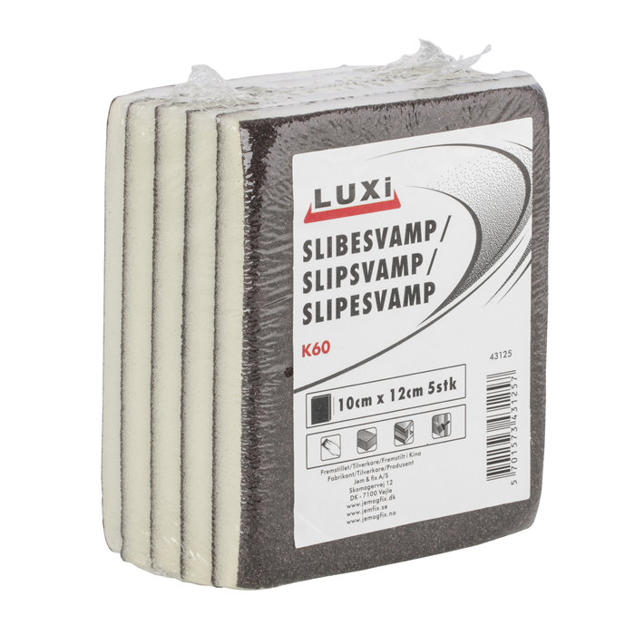 Slipesvamp korn 60 - 10 x 12 cm - 5 stk.