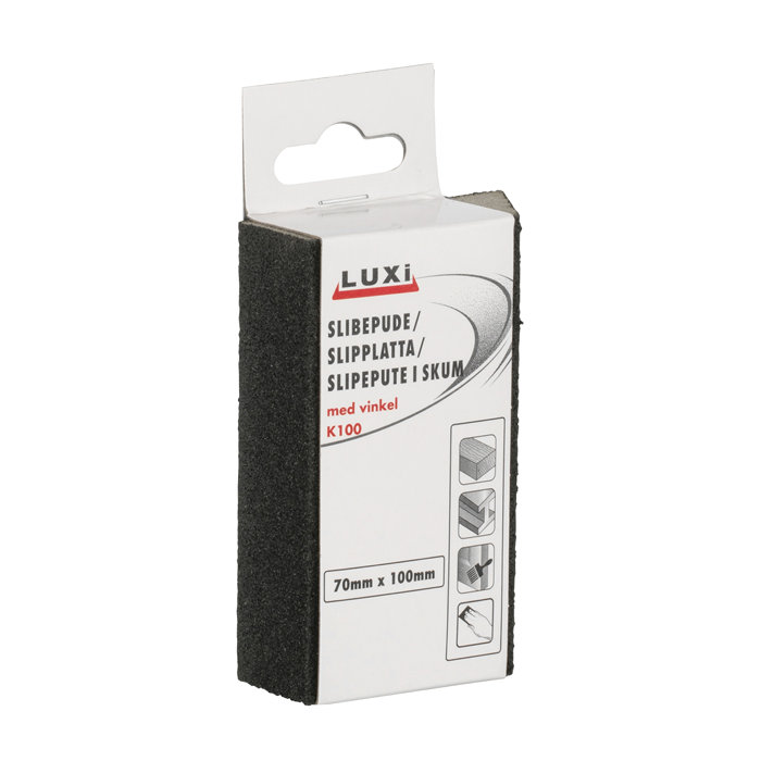 Slipepute med vinkel korn 100 - 70 x 100 mm