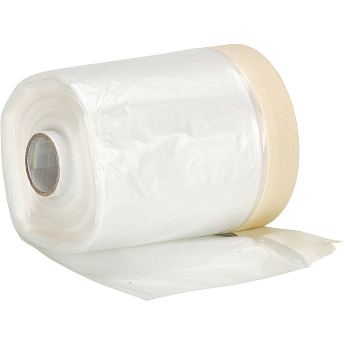 Dekkfolie med tape 55 cm x 33 meter