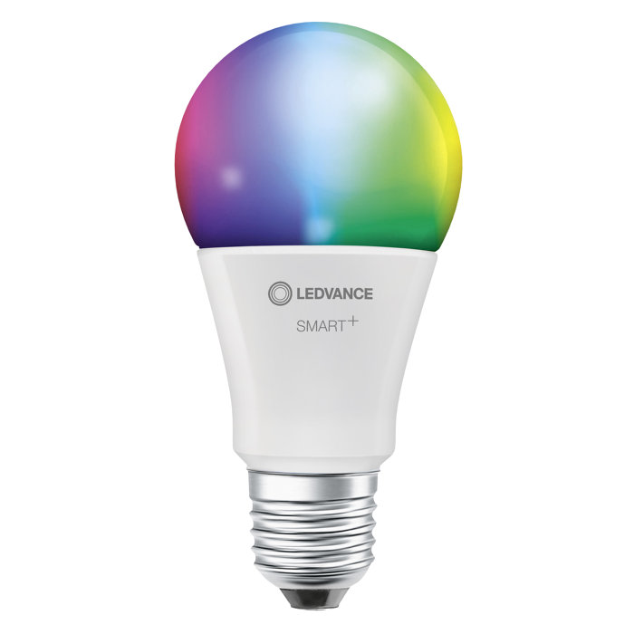 LEDVANCE SMART+ standard pære RGBW E27 9,5 W