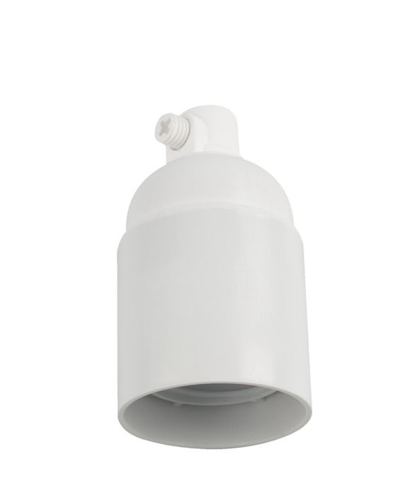 Sokkel normal E27 hvit