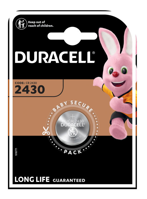 Duracell knappcellebatteri 2430 1-pk.