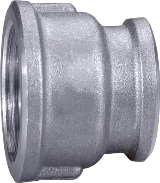 Muffe 3/4" x 1/2" krom