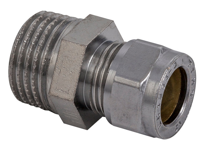 Klemring union rett 12 mm x 1/2"