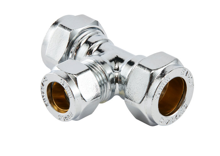 Klemring T-rør 15 x 12 mm