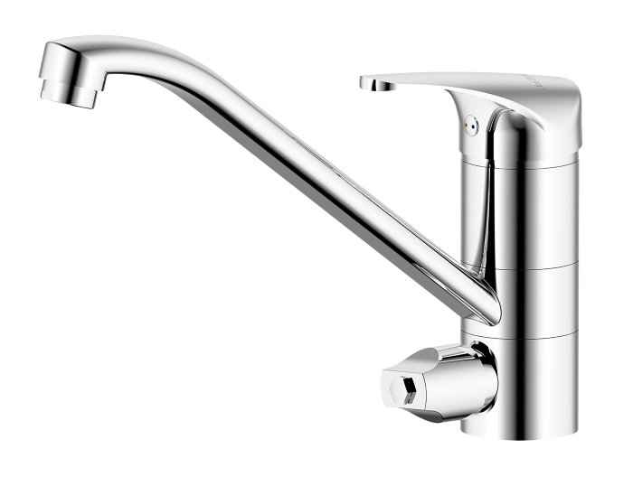 Kjøkkenbatteri Geyser Rex krom