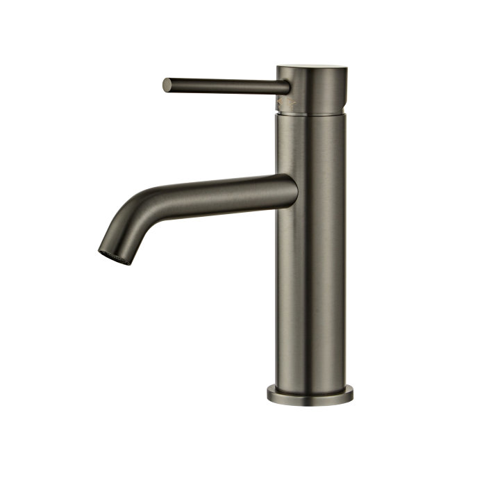 Servantbatteri Slim vinkel gunmetal