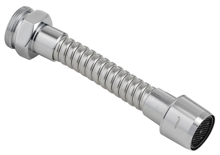 GEYSER® dusjhode med slange og vannbesparer 9 l/min