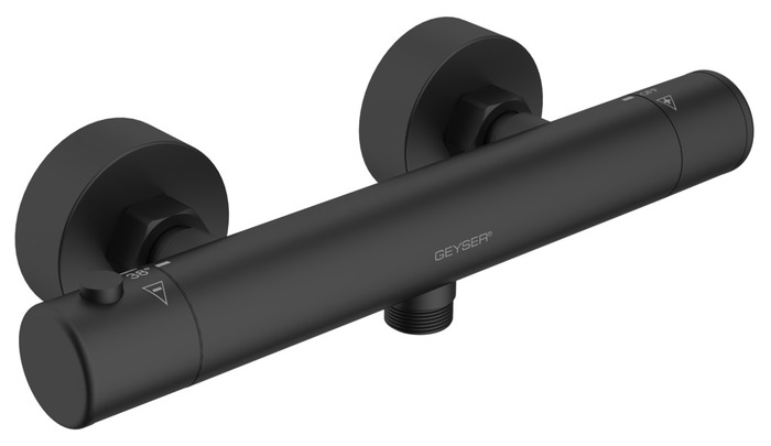 GEYSER® Lima blandebatteri til dusj matt svart