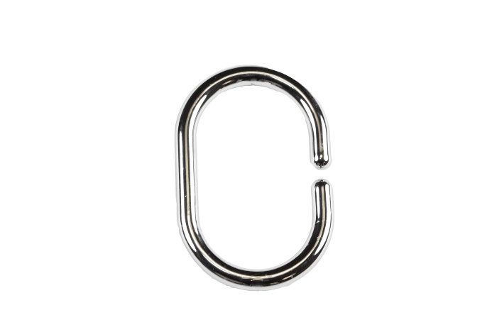 GEYSER® forhengsringer krom 12 stk.