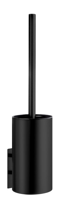 Toalettbørste vegghengt 37cm - svart