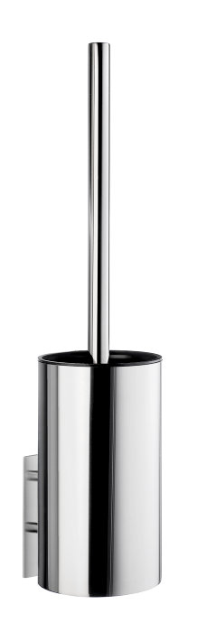 Toalettbørste vegghengt 37cm - blank