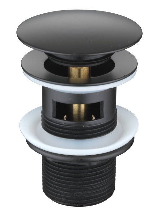 Bunnventil pop-up Ø66 × 80 mm svart