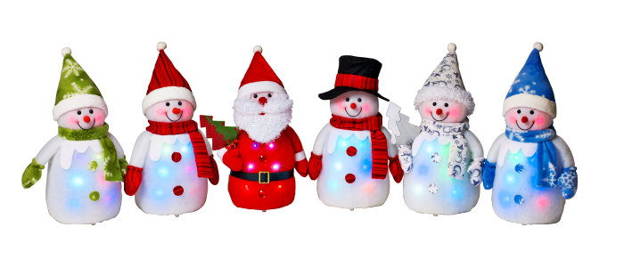 Julfigur LED 33 Cm Stemning