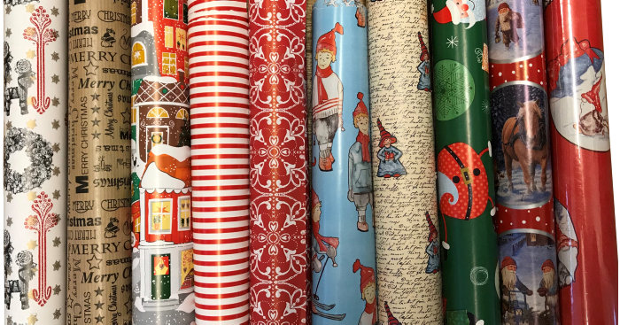 Julklappspapper 5 M