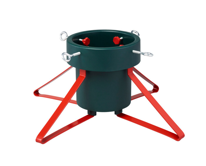 Julgransfot Grön/Röd Ø46 Cm Stemning