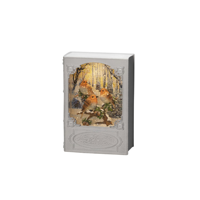 Lykta Vattenfylld Bok LED Konstsmide