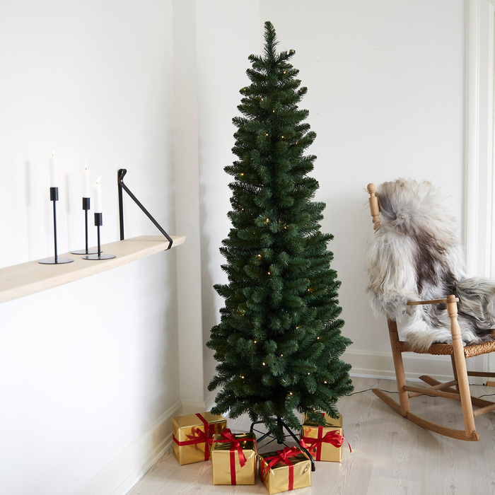 Julgran Smal LED 180 cm till billigt pris online - jem & fix