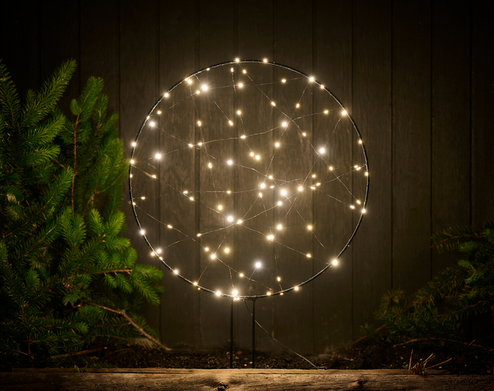Ljusring 100 LED Ø55 Cm Stemning