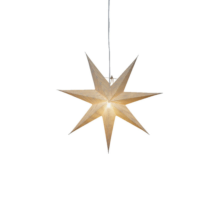 Adventsstjärna Vit Ø60 cm Konstsmide