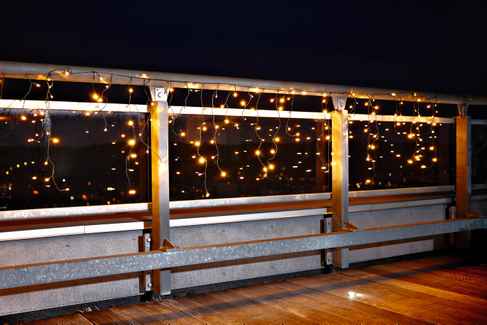 Istappsslinga 400 LED Stemning