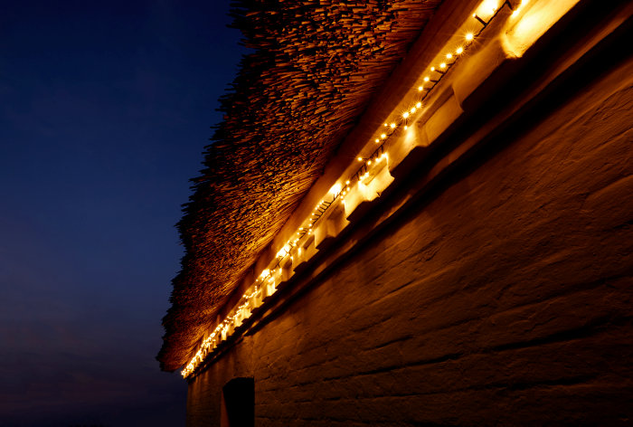 Ljusslinga 1500 LED Stemning
