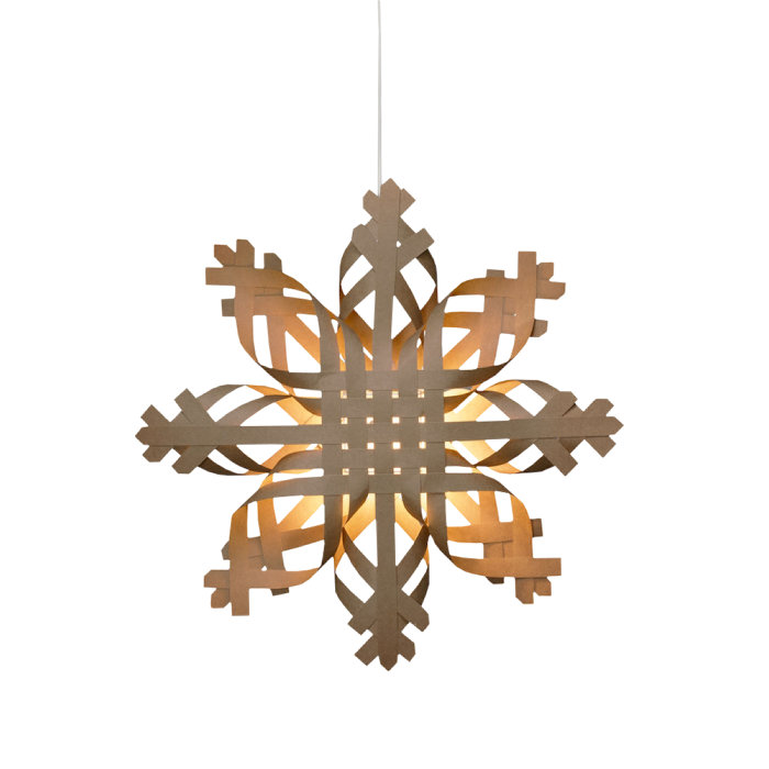 Julstjärna Brun Ø50 Cm Konstsmide