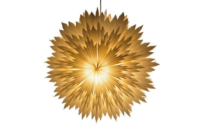 Adventsstjärna Snöflinga Vit Ø100 Cm