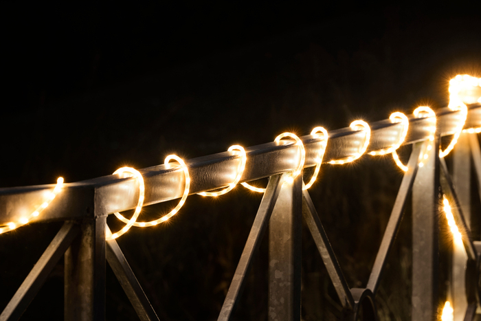 Ljusslang 600 LED Varmvit 12 M Stemning