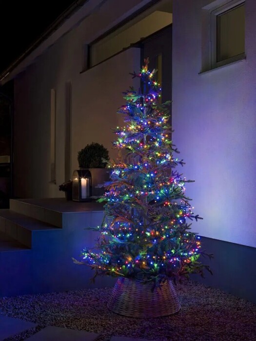 Ljusslinga Kluster 600 LED Pastell 13,18 M Konstsmide