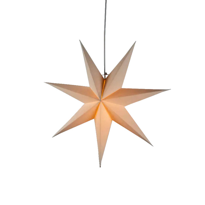 Adventsstjärna Vit Ø60 cm Konstsmide