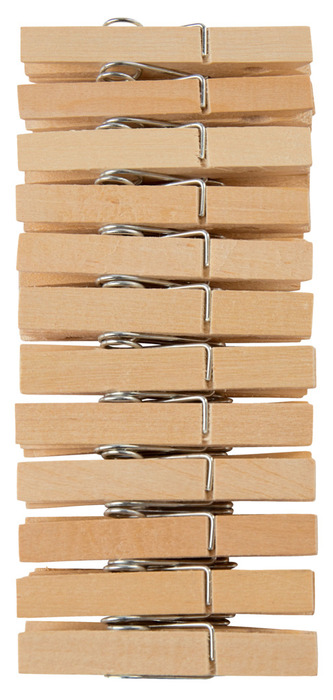 Klädnypa Trä 24-pack G. Funder